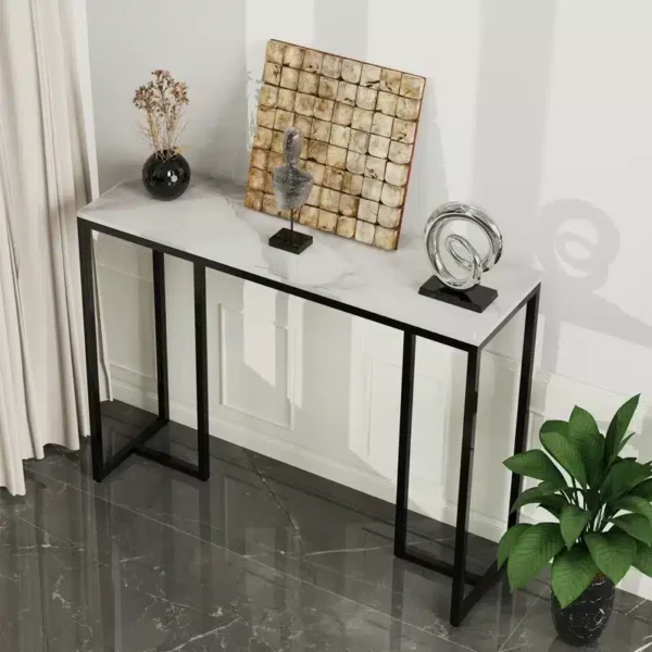 طاولة كونسول رخام ابيض 1