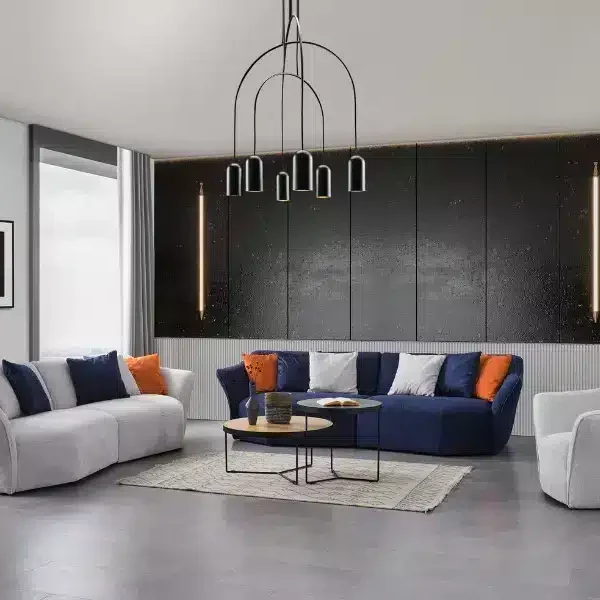 طقم كنب فلورنسا - مخمل 1