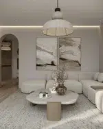 أرون كنب زاوية، بلون رمادي أنيق، وتصميم عصري من، ميرال ستايل.
