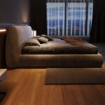 ⁦سرير هونت شمواه – تصميم عصري فاخر وقماش ناعم⁩ - الصورة ⁦3⁩