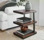 طاولات جانبية مودرن نارسيس - 3 أرفف