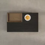 ⁦طاولة قهوة مستطيلة كارتر - اسود⁩ - الصورة ⁦4⁩