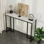 طاولة كونسول رخام ابيض