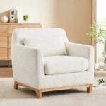 ⁦كراسي بوكليه Jazmere - اوف وايت⁩ - الصورة ⁦4⁩