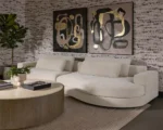 كنب امريكي مودرن بايلا - 368 سم