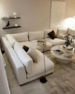 ⁦كنب حرف U استار - كتان اوف وايت⁩ - الصورة ⁦2⁩