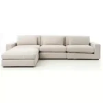 كنب زاوية مريح فارم - بيج